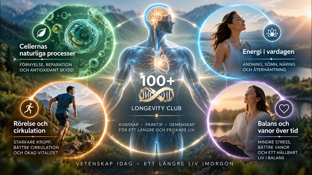 Förhandsbild: Longevity Club 100+ – En klubb för livskraft och långsiktig hälsa